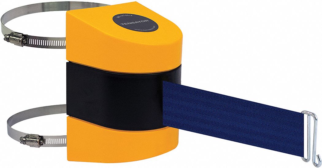 Belt Barrier,  Yellow, Belt Color Blue