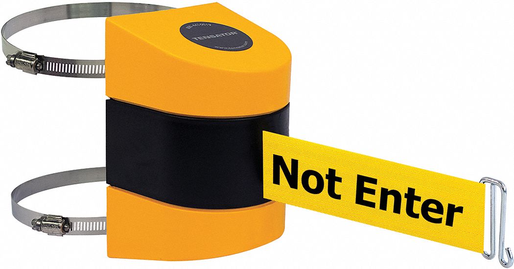 Belt Barrier,  Yellow, Belt Color Yellow