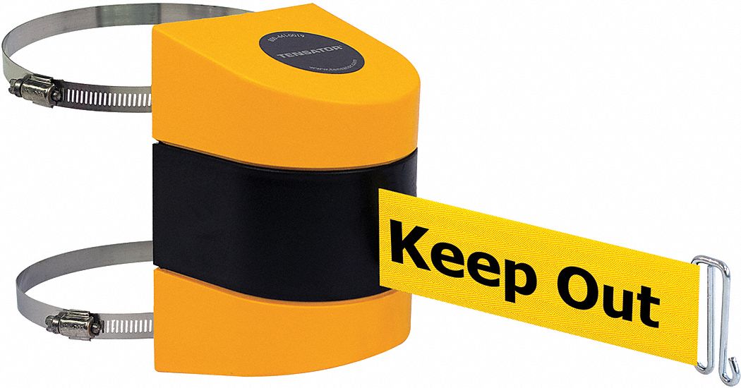 Belt Barrier,  Yellow, Belt Color Yellow