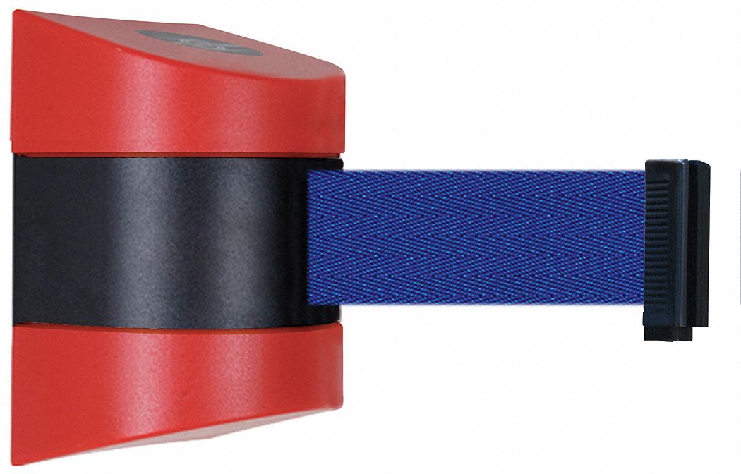 Belt Barrier,  Red, Belt Color Blue