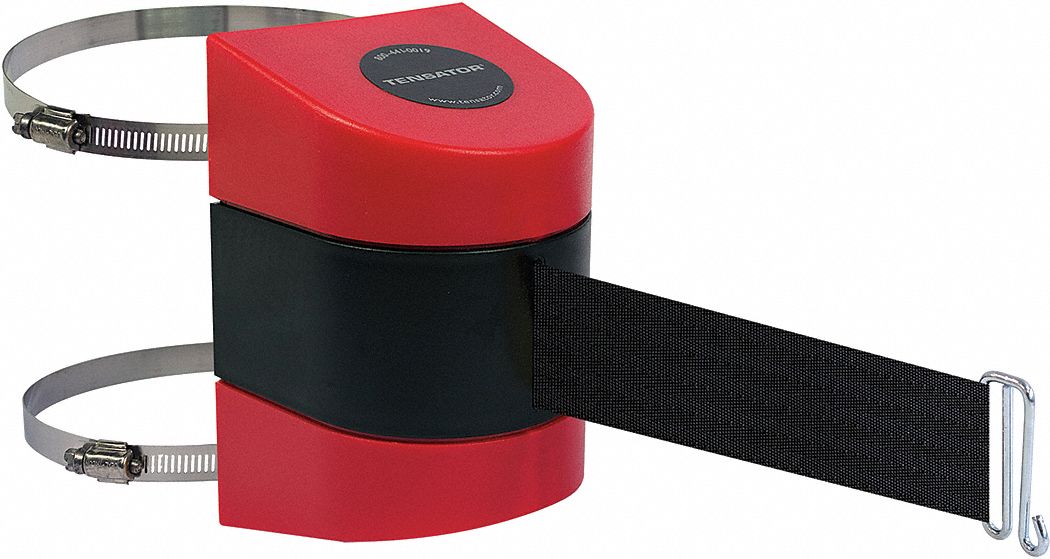 Belt Barrier,  Red, Belt Color Black