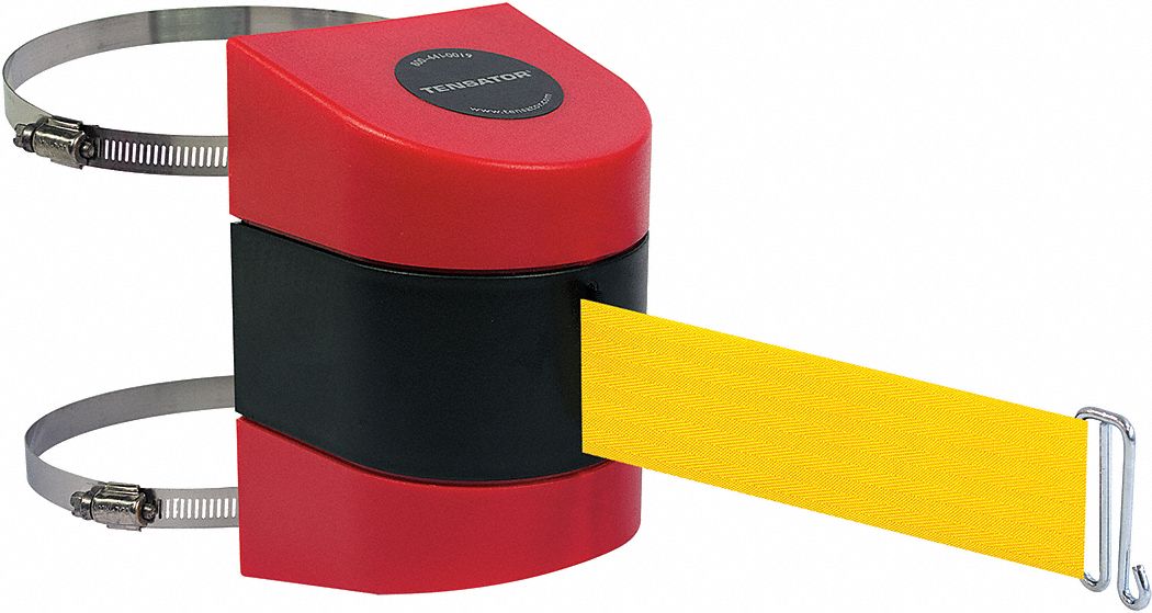Belt Barrier,  Red, Belt Color Yellow