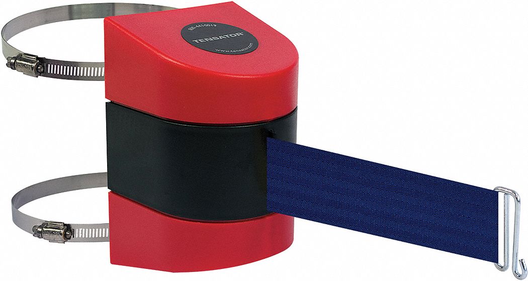 Belt Barrier,  Red, Belt Color Blue