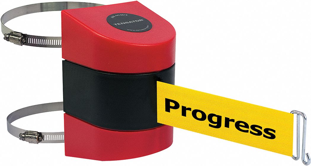 Belt Barrier,  Red, Belt Color Yellow