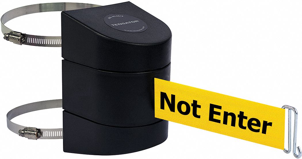 Belt Barrier,  Black, Belt Color Yellow