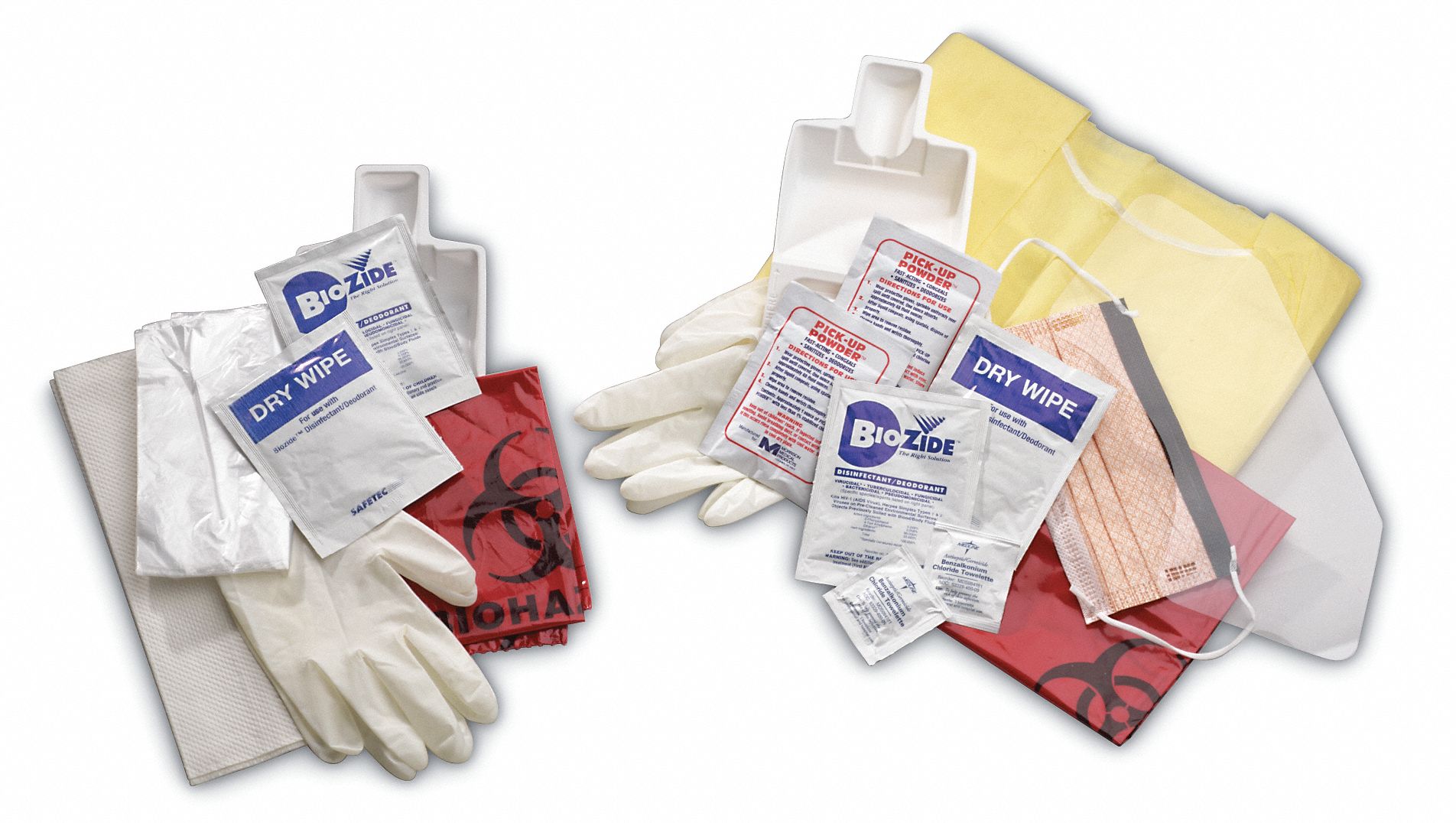 3ZDV8 - Biohazard PPE Kit Biohazard Bag