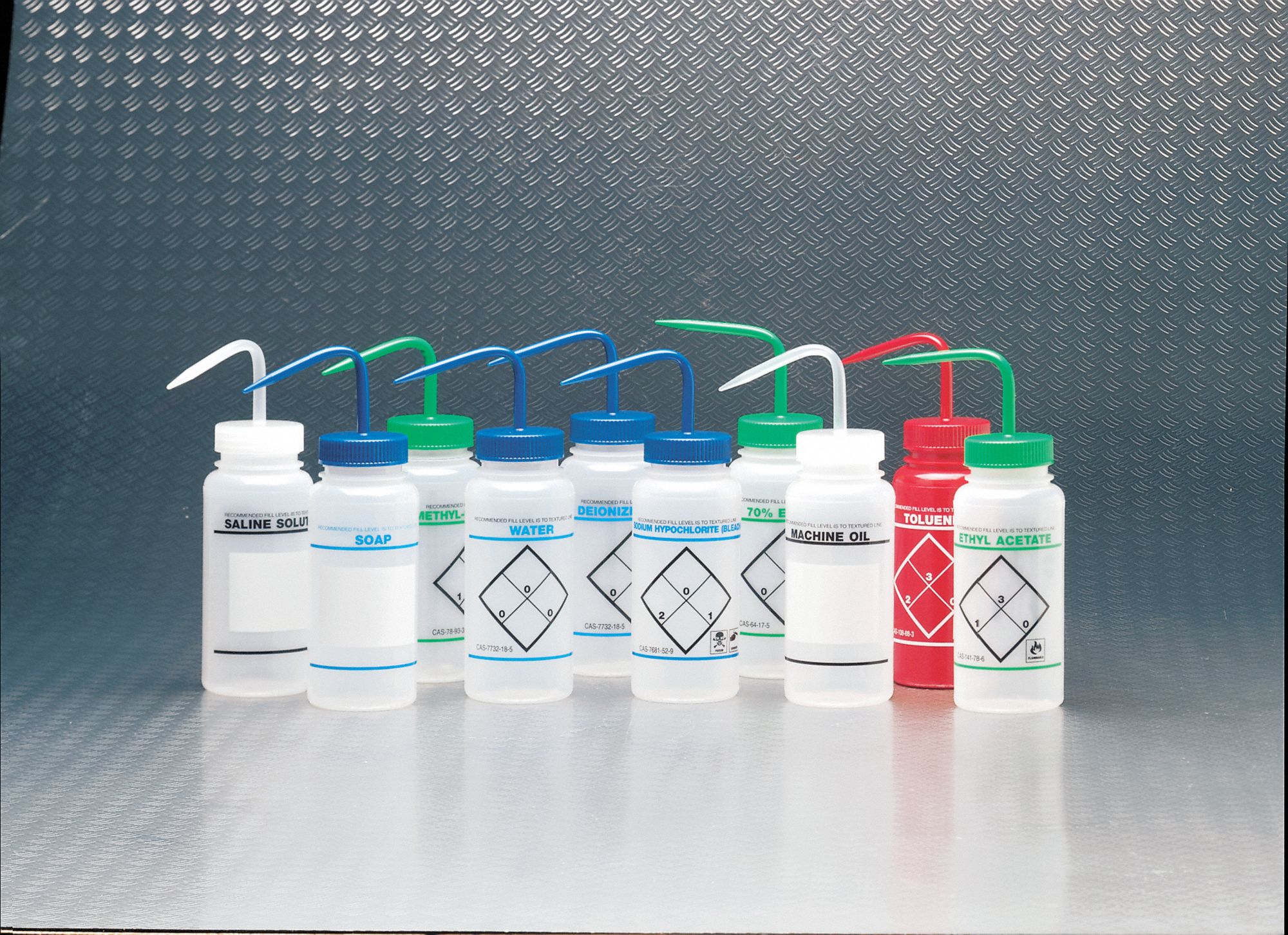 Wash Bottle, 500 mL, 53 mm Dia, PK6