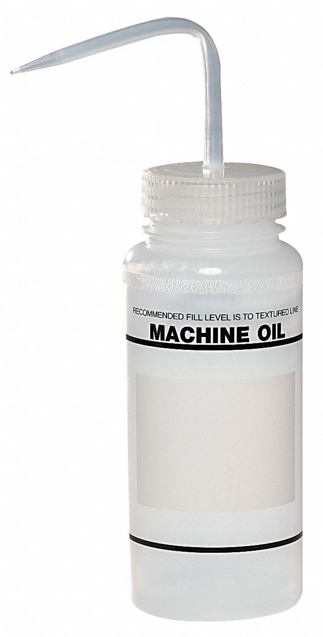 Wash Btl Std 16 oz Machine Oil Wht PK6