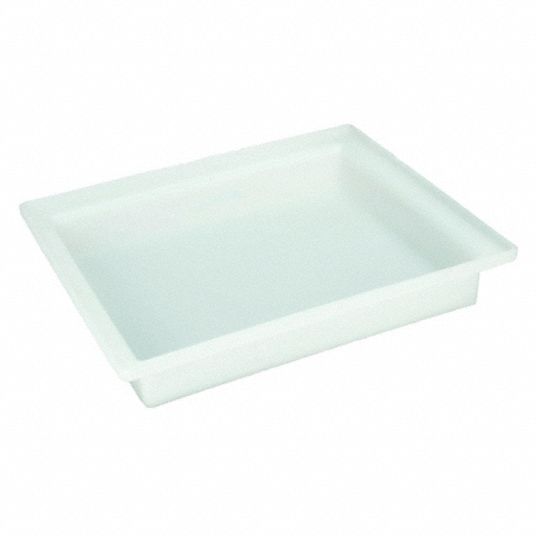 SP SCIENCEWARE, LDPE, 3 in Ht, Laboratory Tray 3ZFV6F162710000
