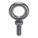 MACHINERY EYE BOLT, WITH SHOULDER, STEEL, PLAIN FINISH, ⅝