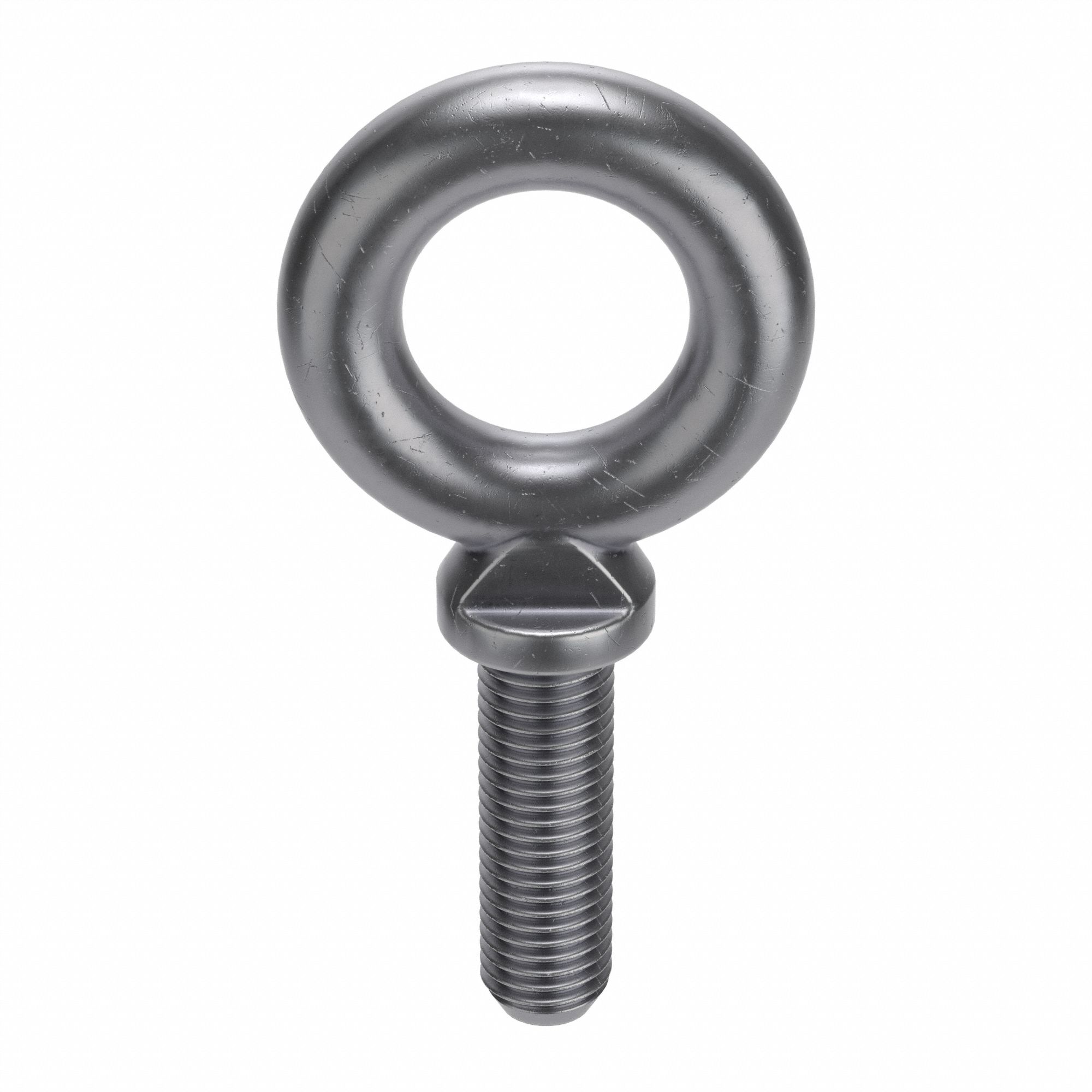 MACHINERY EYE BOLT, WITH SHOULDER, STEEL, PLAIN, ¾"-10 THREAD, 2 IN THREAD L, 2 IN SHANK L