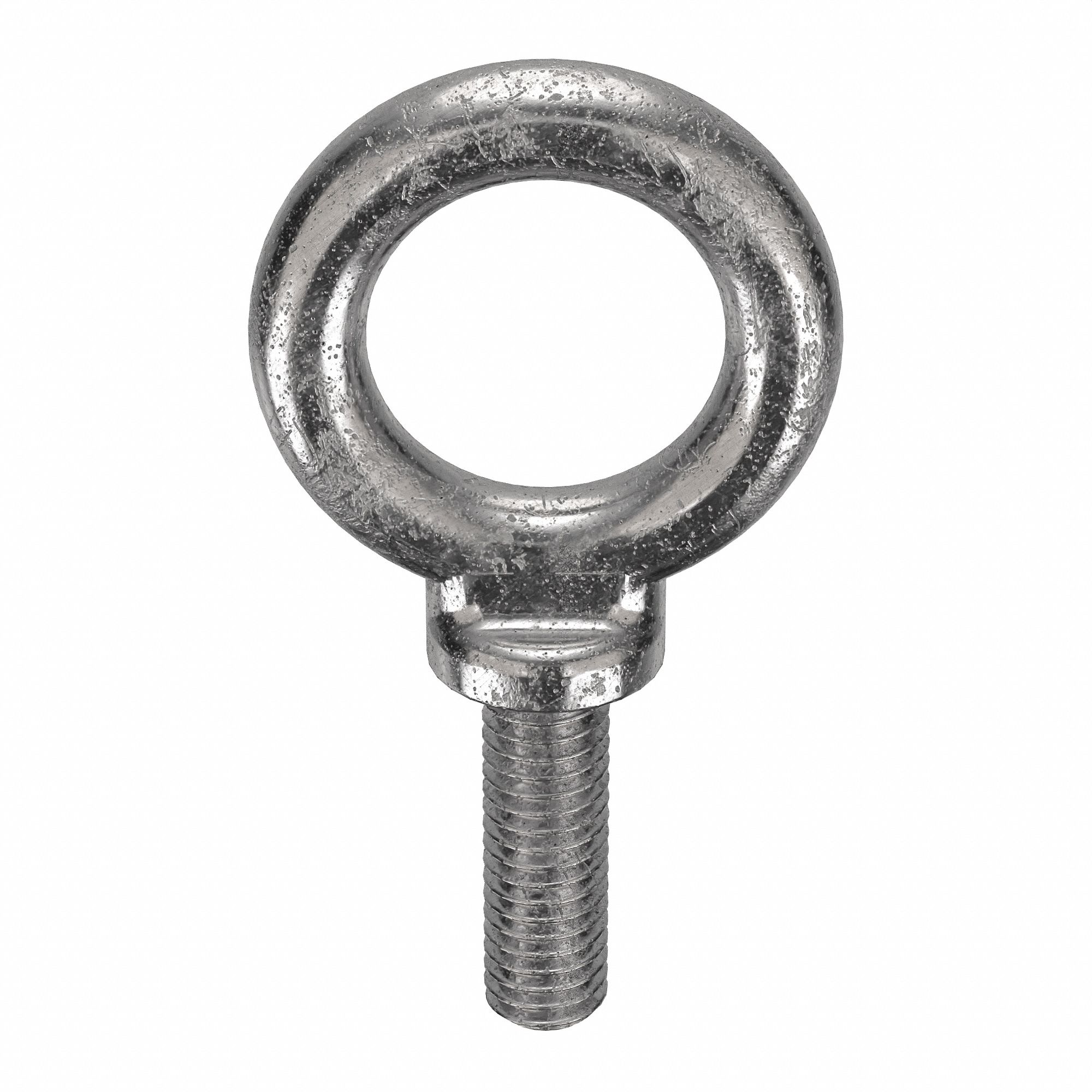 MACHINERY EYE BOLT, WITH SHOULDER, 316 STAINLESS STEEL, PLAIN FINISH, ⅜"-16 THREAD SIZE