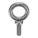 MACHINERY EYE BOLT, WITH SHOULDER, 316 STAINLESS STEEL, PLAIN FINISH, ⅜