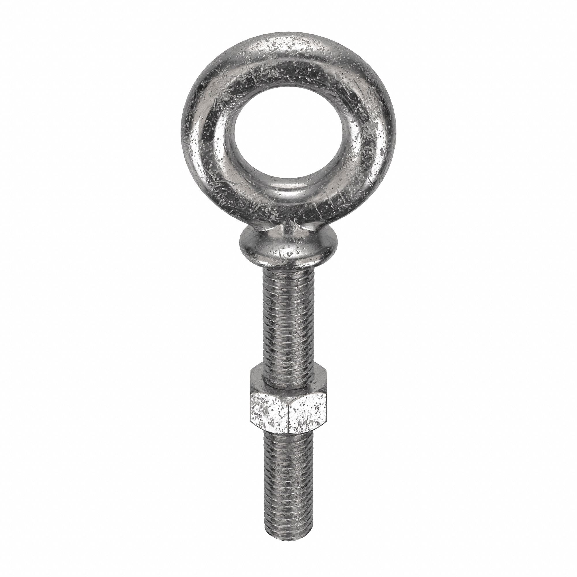 Machinery Eye Bolt: With Shoulder, 18-8, Stainless Steel, Plain, 1/2"-13 Thread Size, 2 in Thread Lg