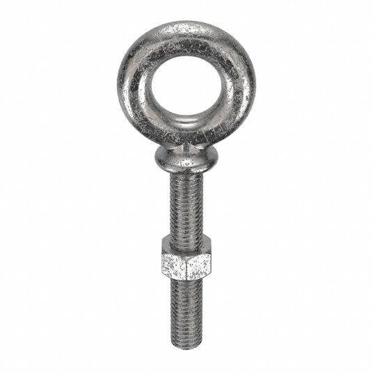 Shoulder Eye Bolts - Stainless Steel Type 316 - Long - 3/4 x 18