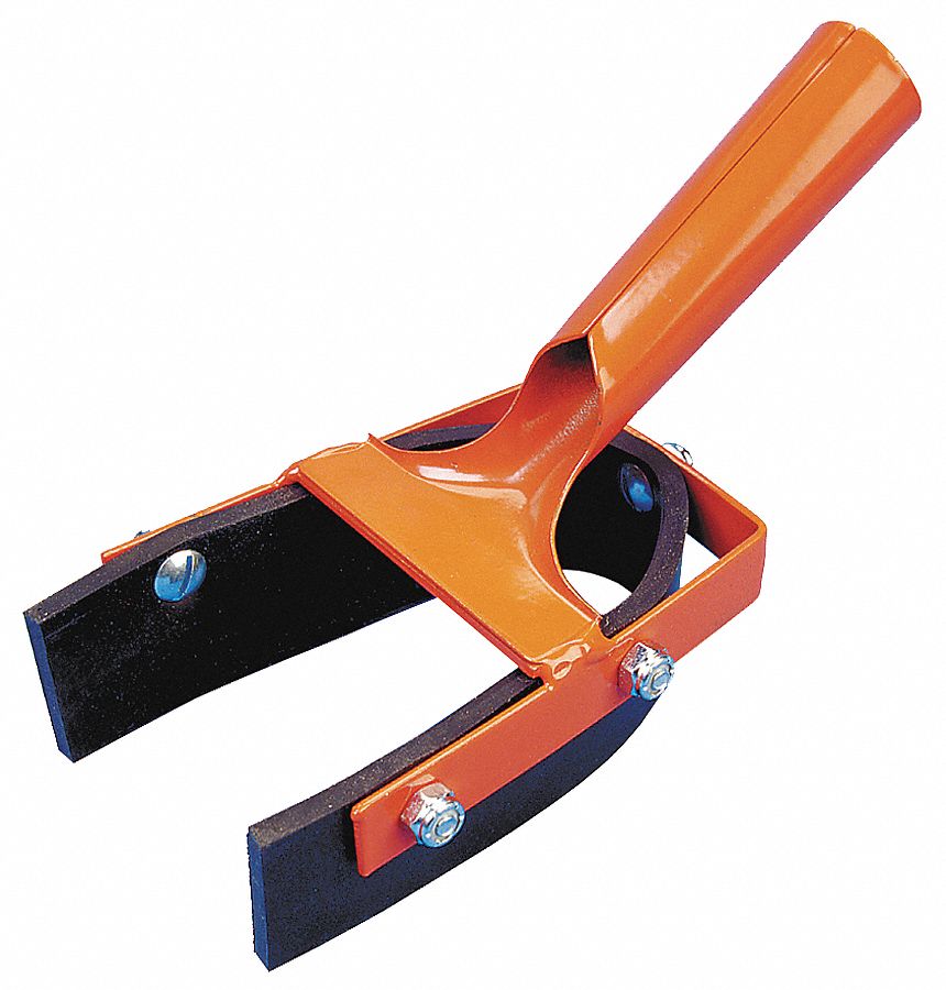 CRACK SQUEEGEE,BLACK/ORANGE,2-1/2 I