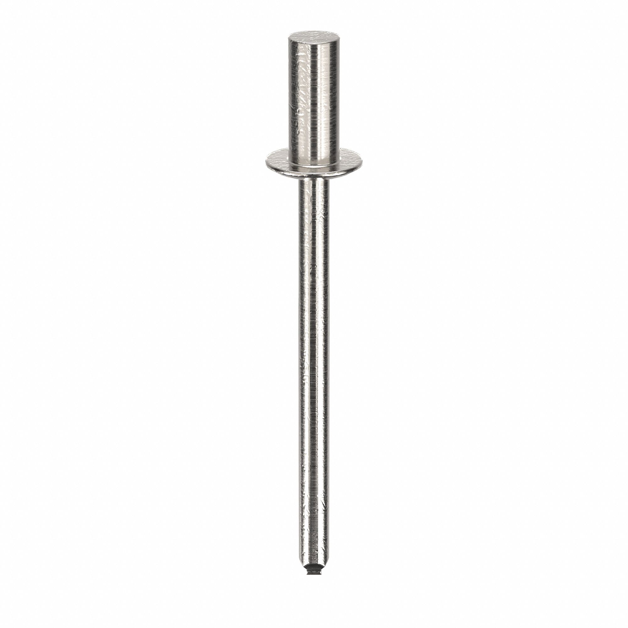 BLIND RIVET, 1.398 IN L, 0.124 IN DIA, INCH, 1 25/64 IN OVERALL L, 19/64 IN BODY L, DOME, 500 PK