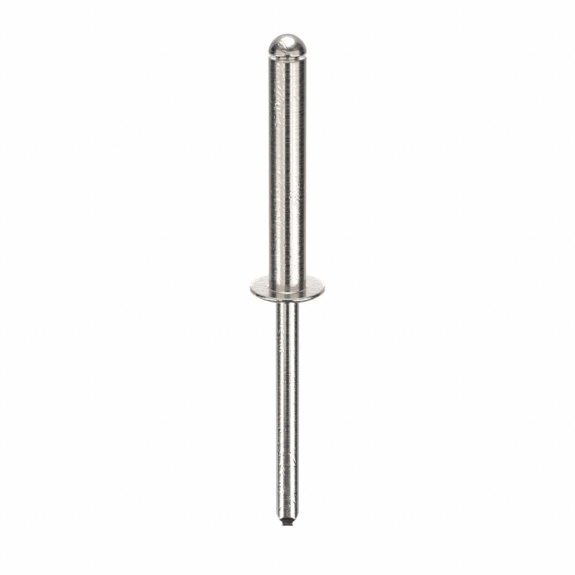 Blind Rivet, 2.476" L, 0.183" dia, PK250: Inch, 2 15/32 in Overall Lg, 1 11/64 in Body Lg, 250 PK