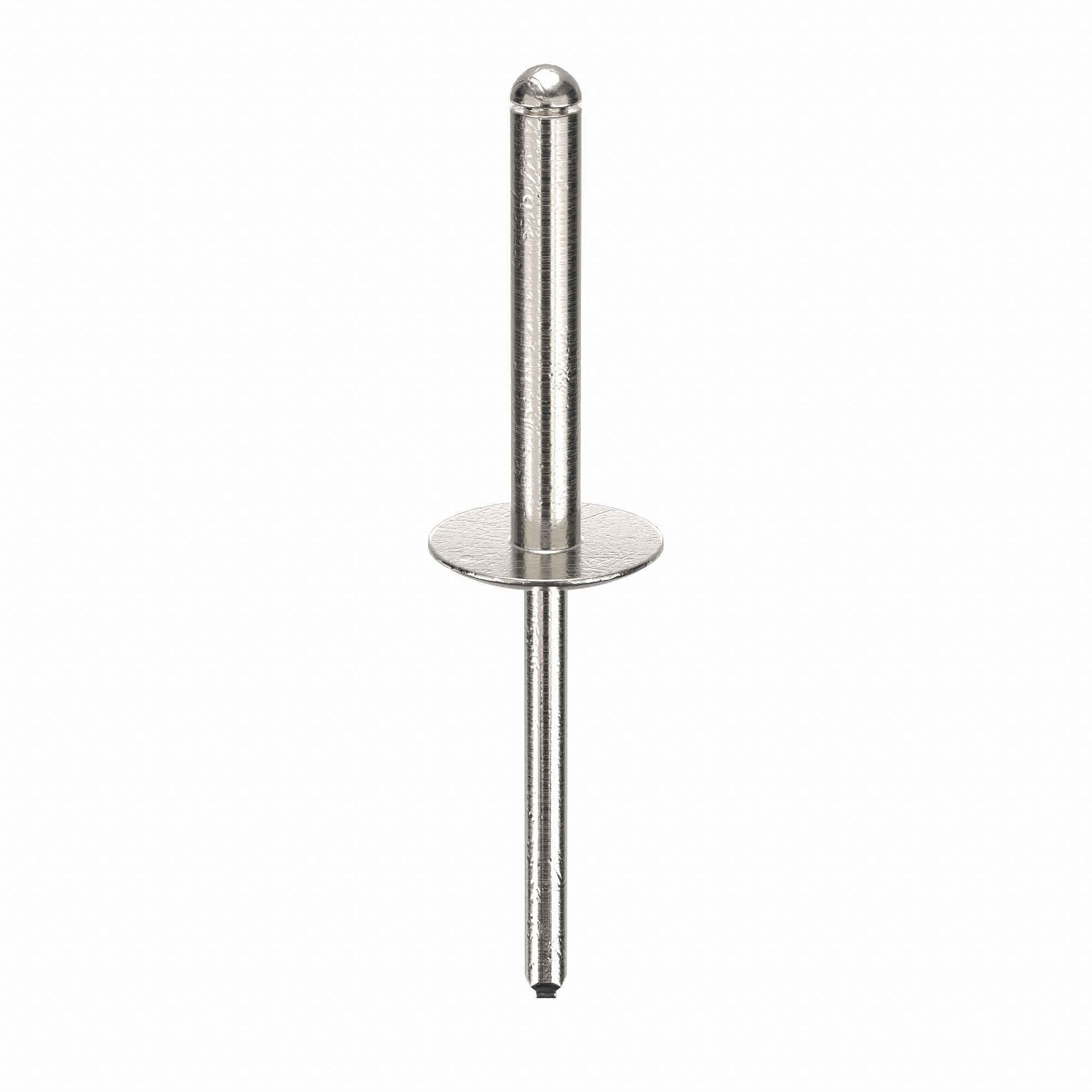 Blind Rivet, 2.5 in L, 0.183 in dia, PK250: Inch, 2 1/2 in Overall Lg, 1 11/64 in Body Lg, 250 PK