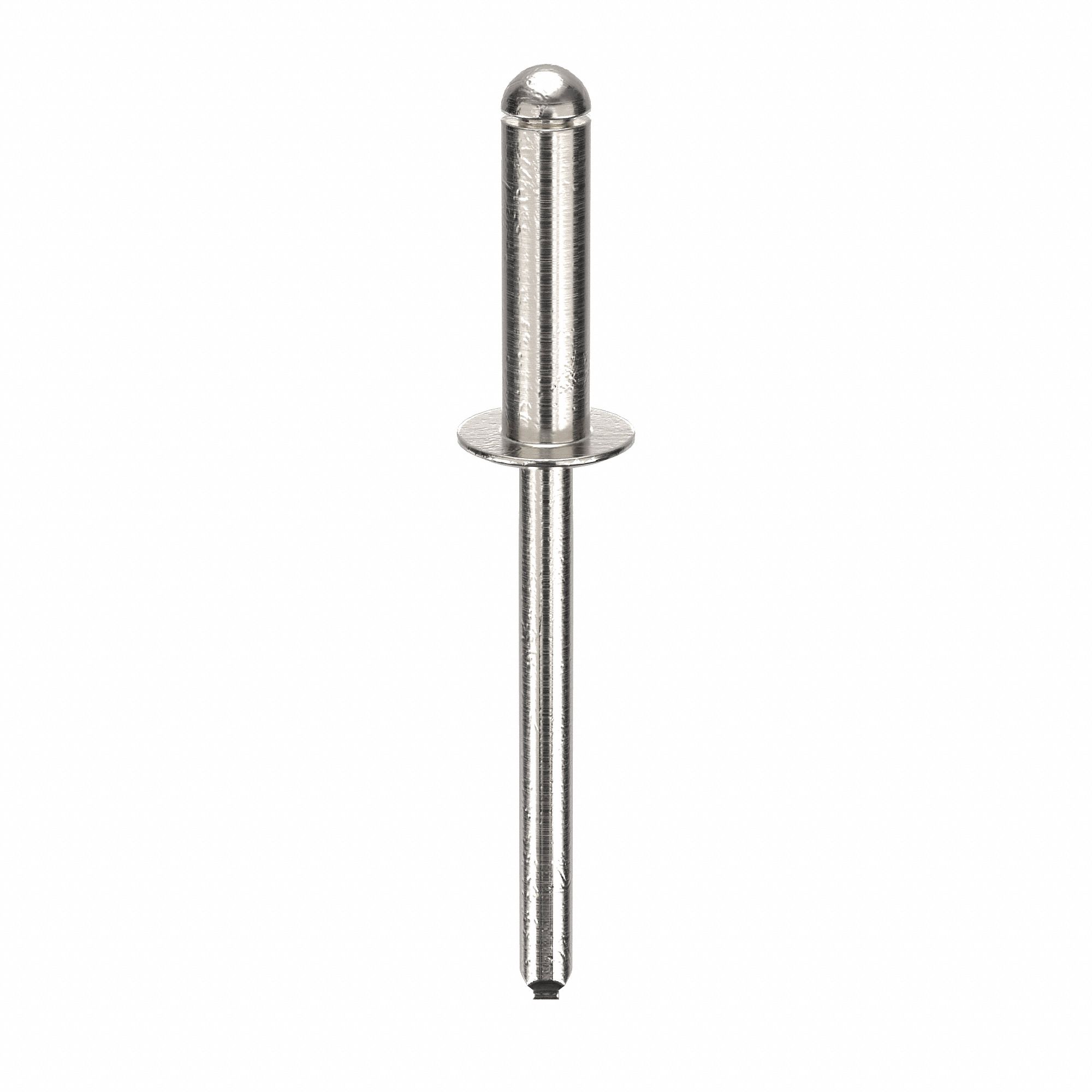 RIVET AVEUGLE,1-41/42PO LO,DIA 0,183PO,POUCES,1-31/32PO LO,CORPS 43/64PO LO,DÔME,250PQ