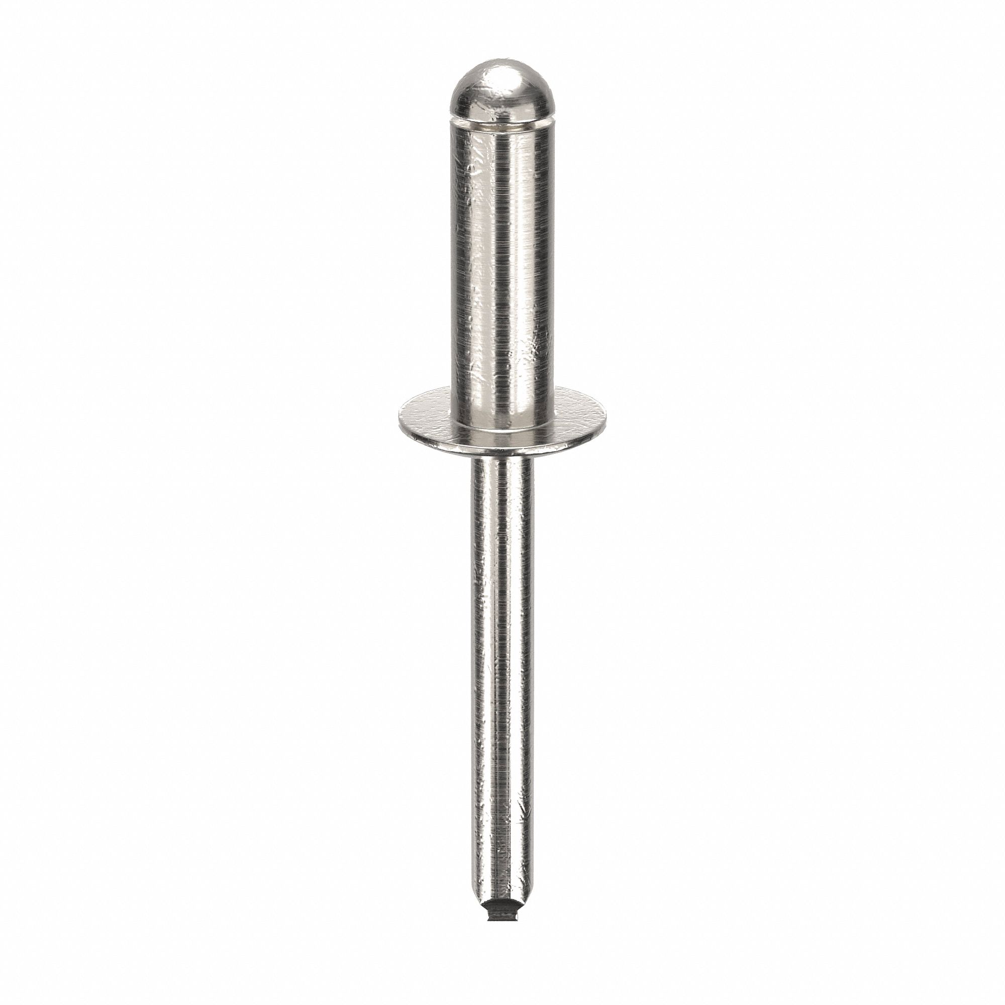 Inch, 2 3/64 in Overall Lg, Blind Rivet,2 4/91" L,0.249" dia,PK100
