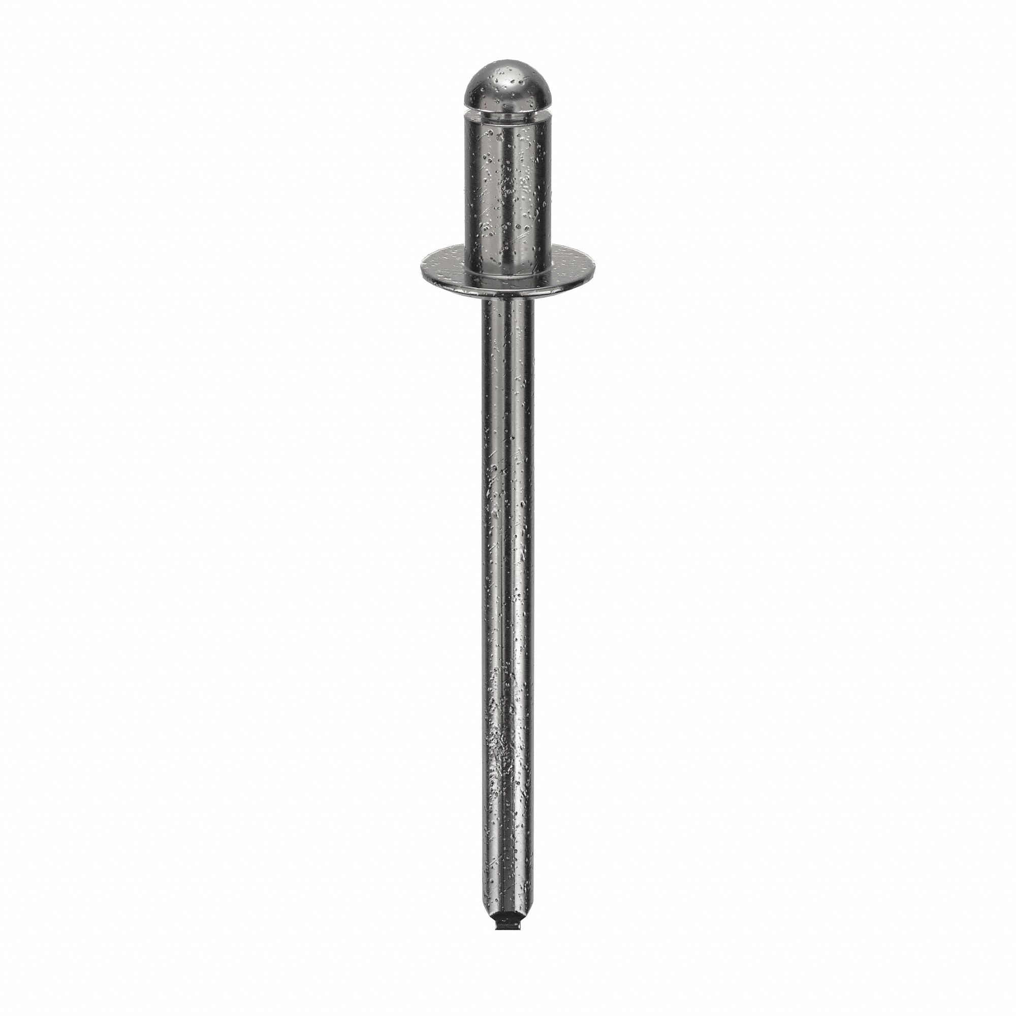 Inch, 1 9/16 in Overall Lg, Blind Rivet,1 25/44" L,0.153" dia,PK500