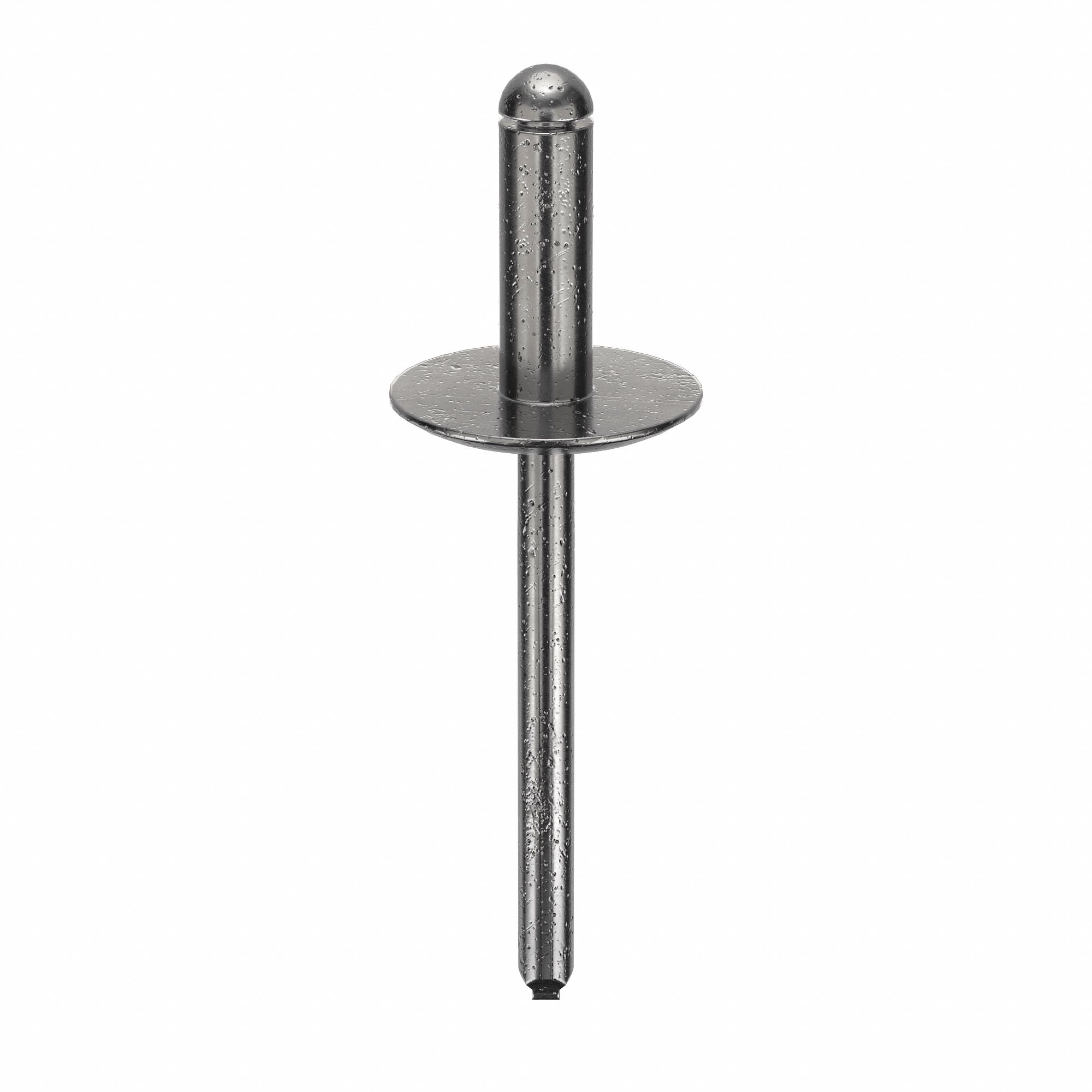 BLIND RIVET, 1⅞ IN L, 0.183 IN DIA, INCH, 1⅞ IN OVERALL L, 35/64 IN BODY L, OPEN END, 250 PK