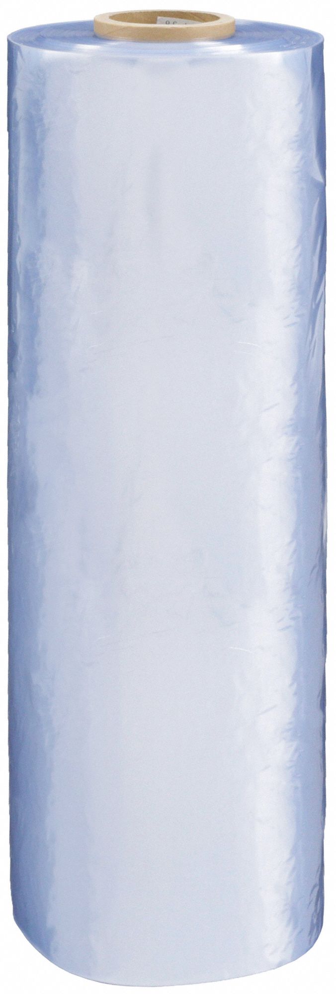 HEAT ACTIVATED SHRINK FILM, 75 GA THICK, 18 IN ROLL W, 2,000 FT ROLL L, CLEAR, 160 ° F