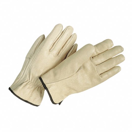 CONDOR Leather Gloves XL ( 10 ), Cowhide, Std, Glove, Full Finger