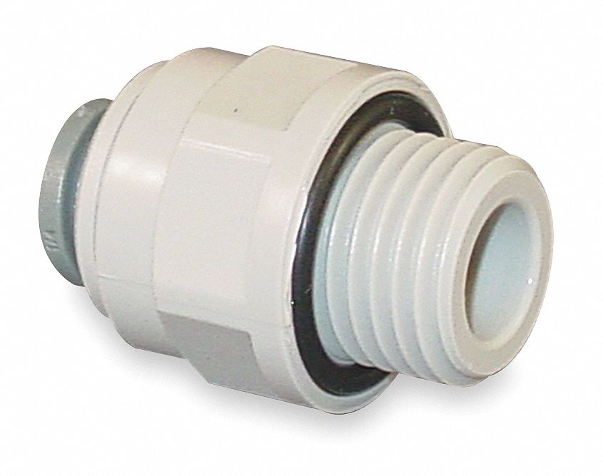John Guest Single Check Valve For 3/8" Tube OD - Acetal Copolymer, Prevents Flow Reversal In Liquid Systems - View #10
