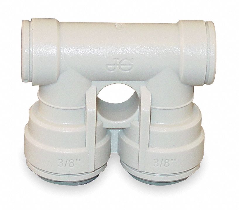 Push-Fit Fitting: Return Bend, 1/2 in OD 1/2 in OD Size, Acetal, 10 PK