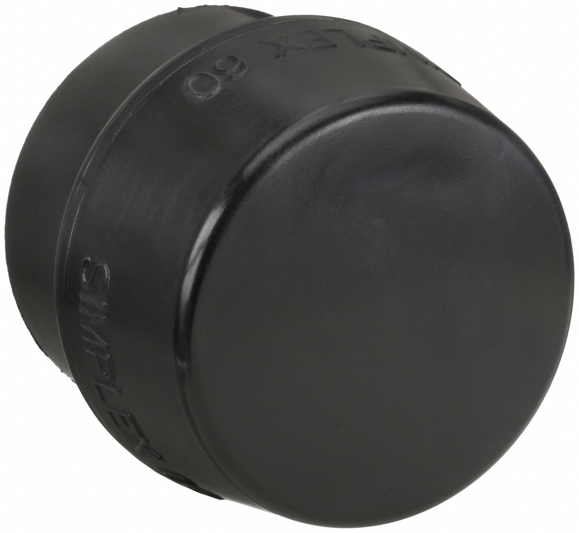 Replaceable Hammer Tip: Medium, Rubber, 1 3/16 in Dia, Clamping Head, Medium, Compatible with 3ZLL2