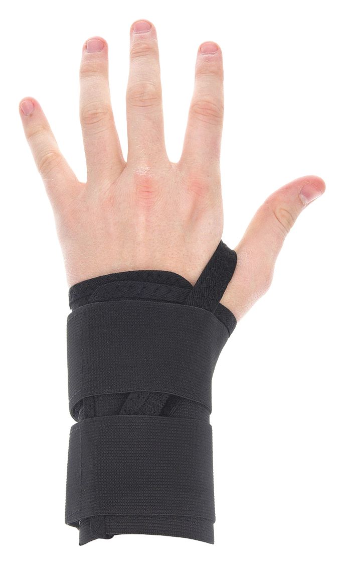 WRIST SUPPORT LEFT BLACK XL