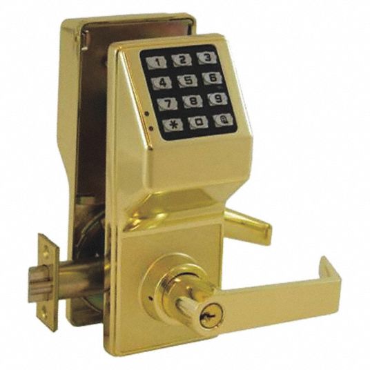 TRILOGY BY ALARM LOCK Electronic Keyless Lock Office with Key Override