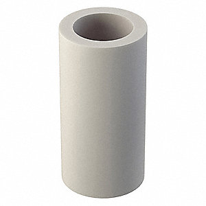 ROUND SPACER,NYL,#8,1/2 IN,PK10