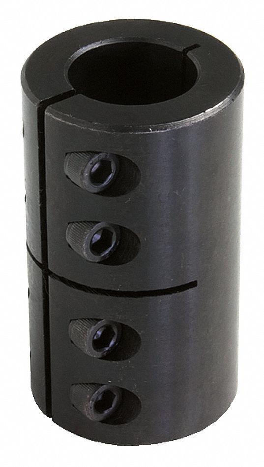 DAYTON, 5/16 in Bore Dia 1, 5/16 in Bore Dia 2, Rigid Shaft Coupling