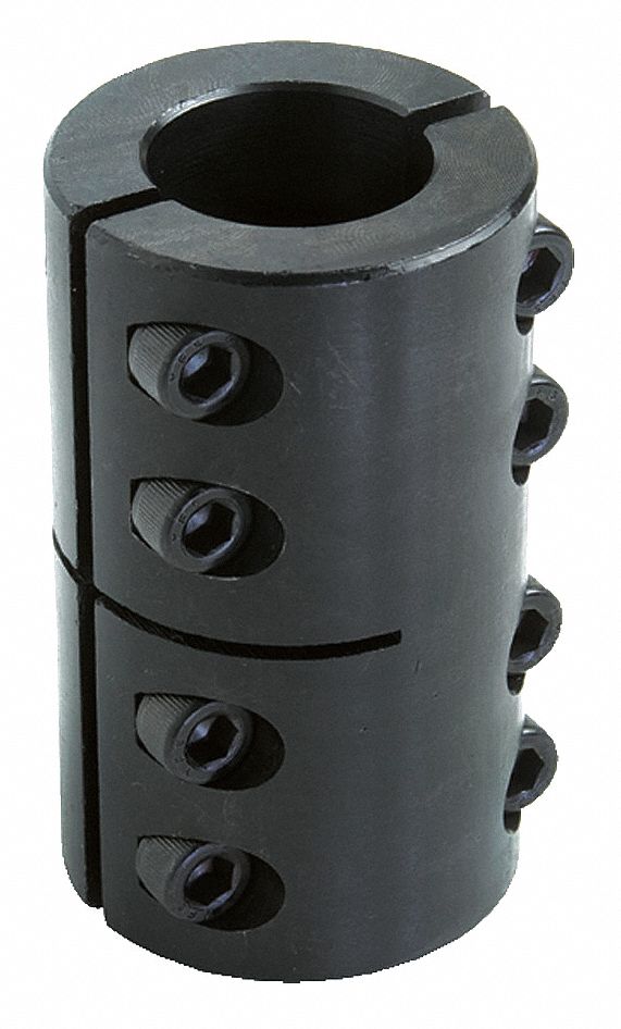 DAYTON, 7/8 in Bore Dia 1, 7/8 in Bore Dia 2, Rigid Shaft Coupling