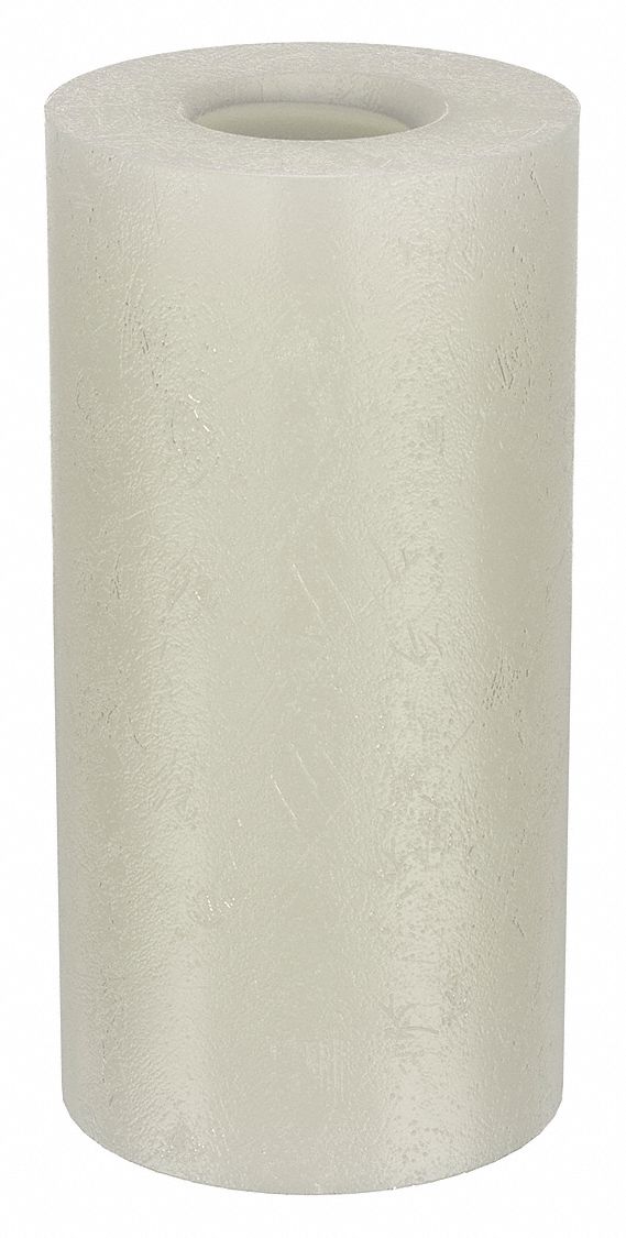 Standoff: Inch, Female x Female, Round, Nylon, Not Graded, Plain, 1/2 in, 10 PK