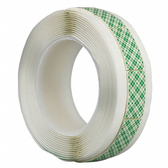 3m Polyethylene Foam Double Sided Foam Tape Rubber Adhesive 1 16 In Thick 3 4 In X 4 1 2 In White 15c253 4466w Grainger