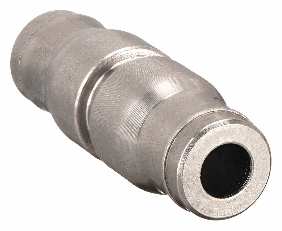 UNION: NICKEL PLATED BRASS, PUSH-TO-CONNECT X PUSH-TO-CONNECT, FOR 5/16 X 5/16 IN TUBE OD