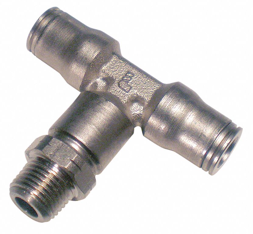 MALE BRANCH TEE 1/4 OD X 1/4 NPT