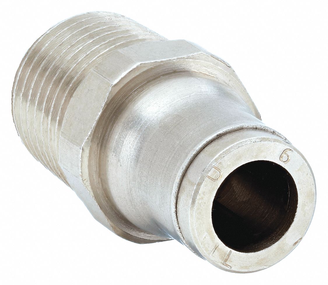 CONNECTEUR MALE 6MM D.E.X1/4 BSPT