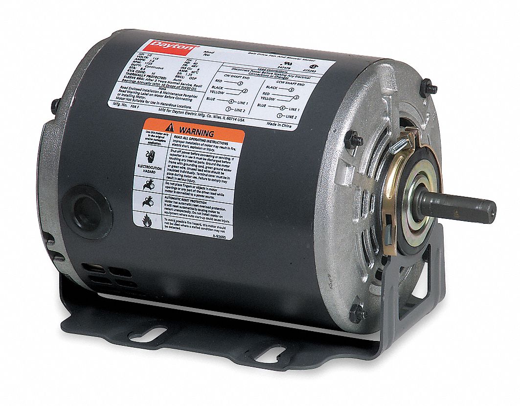 MOTOR 1/2 HP 60HZ BELT