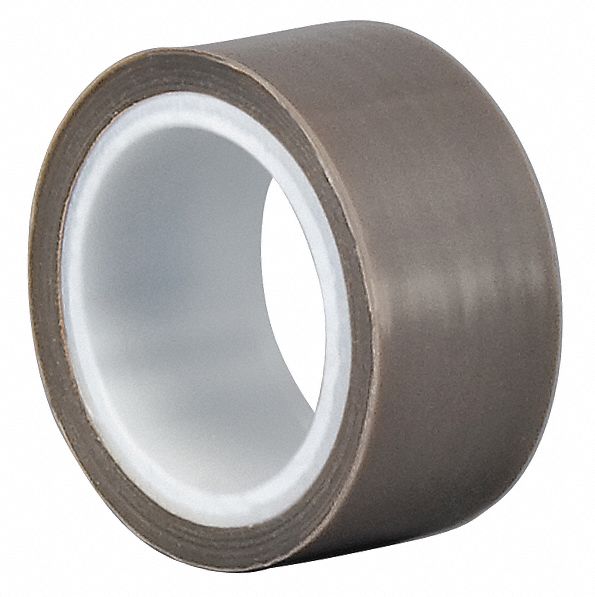 FILM TAPE, PTFE SLICK SURFACE FILM TAPE, GREY, ¾ IN X 5 YARD, 6 MIL THICK, SILICONE