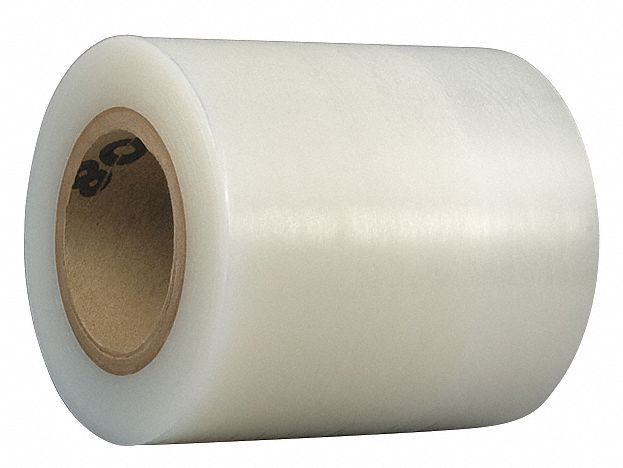 FILM TAPE, UV-RESISTANT, TRANSPARENT, 12 IN X 200 YD, 2 MIL, POLYETHYLENE  FILM, ACRYLIC