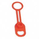 Grease Fitting Cap,  17/32",  Plastic,  Orange,  PK 100