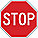 TRAFFIC SIGN,36 X 36IN,WHT/R,STOP,T