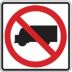 No Trucks Signs