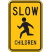 Slow Children Signs