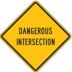 Dangerous Intersection Signs